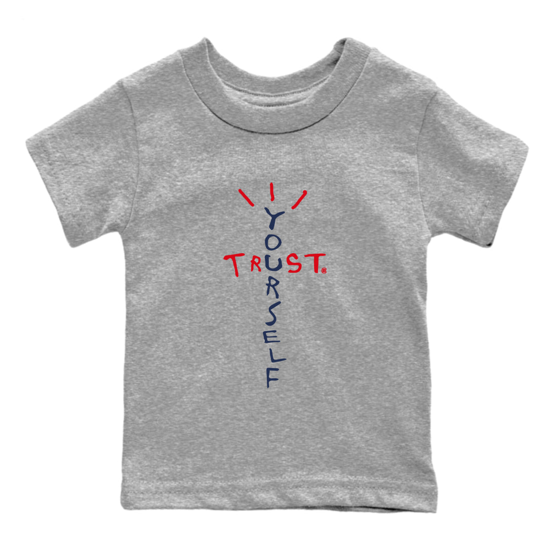 Trust Yourself snkmatch Tees Kids - Air Jordan 6 White And Midnight Navy