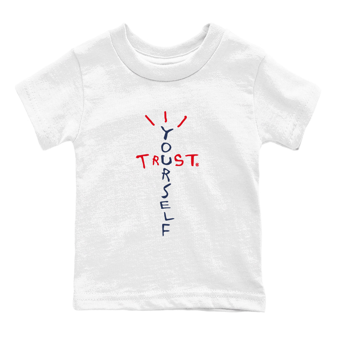 Trust Yourself snkmatch Tees Kids - Air Jordan 6 White And Midnight Navy