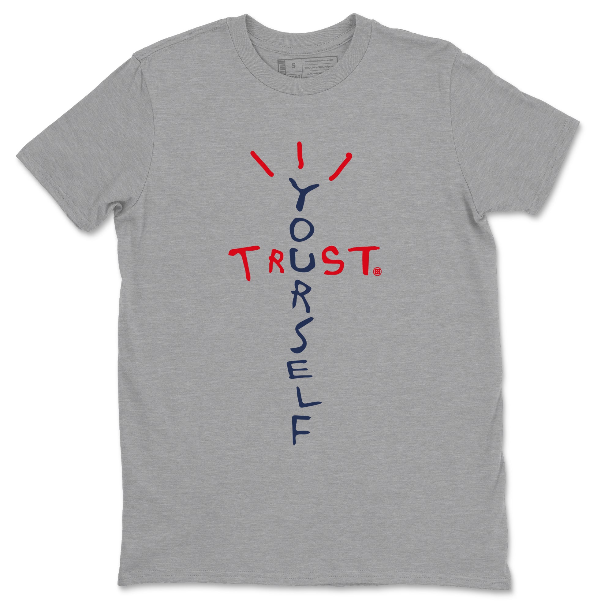 Trust Yourself snkmatch Tees - Air Jordan 6 White And Midnight Navy