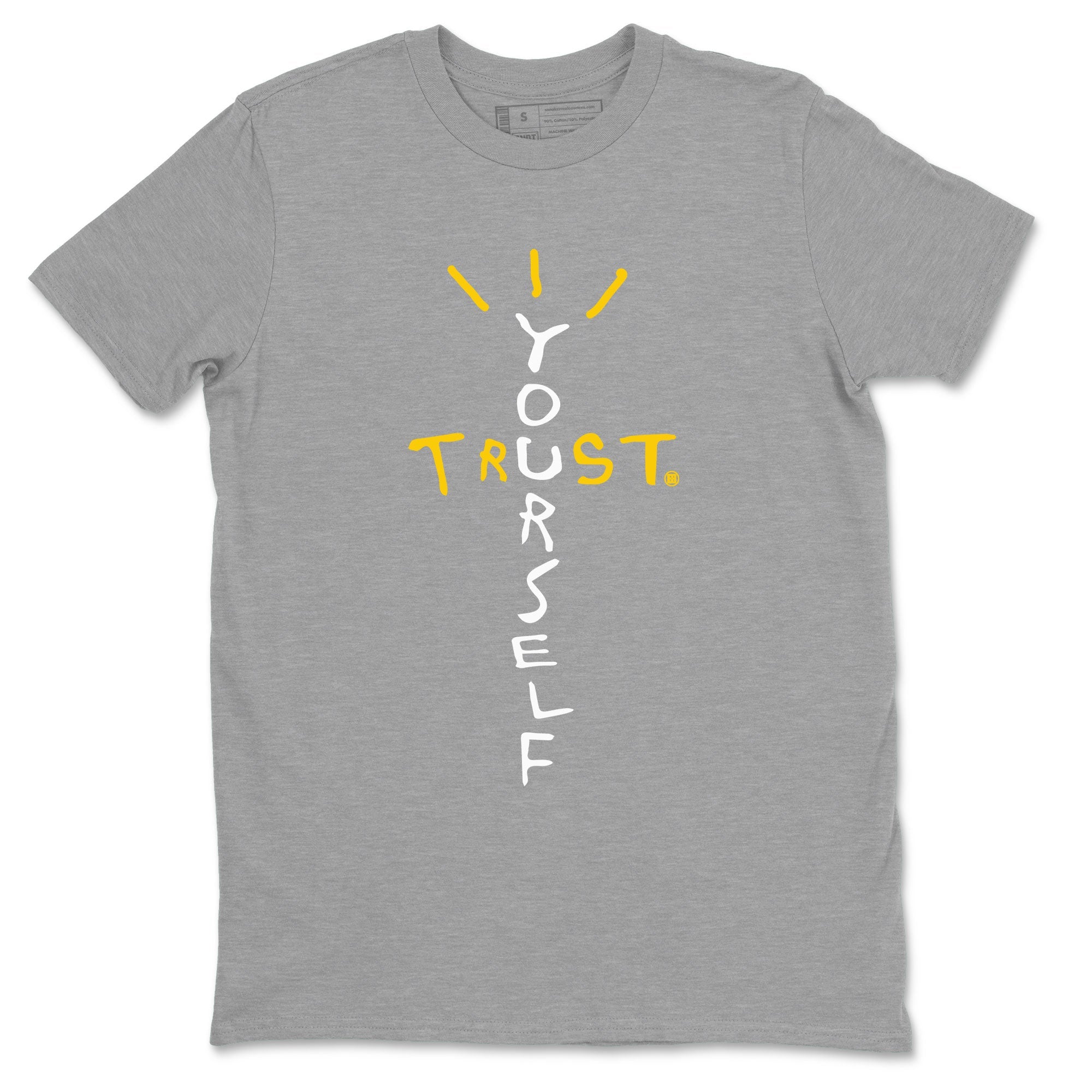 Trust Yourself snkmatch Tee - Air Jordan 6 Yellow Ochre