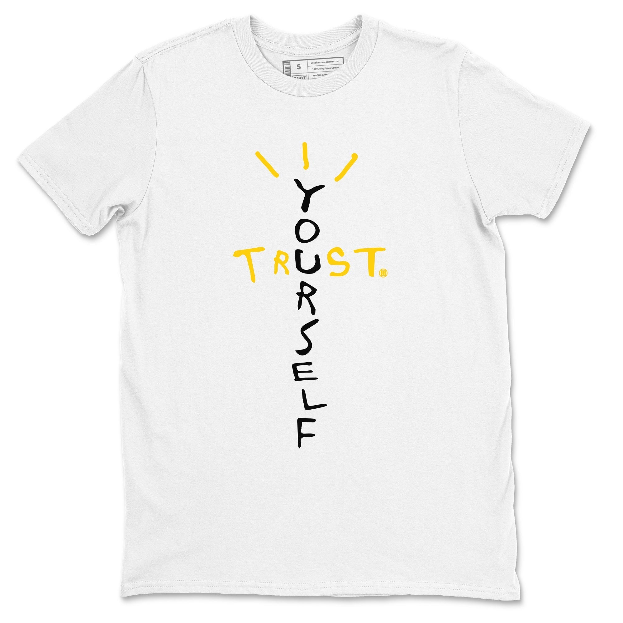 Trust Yourself snkmatch Tee - Air Jordan 6 Yellow Ochre