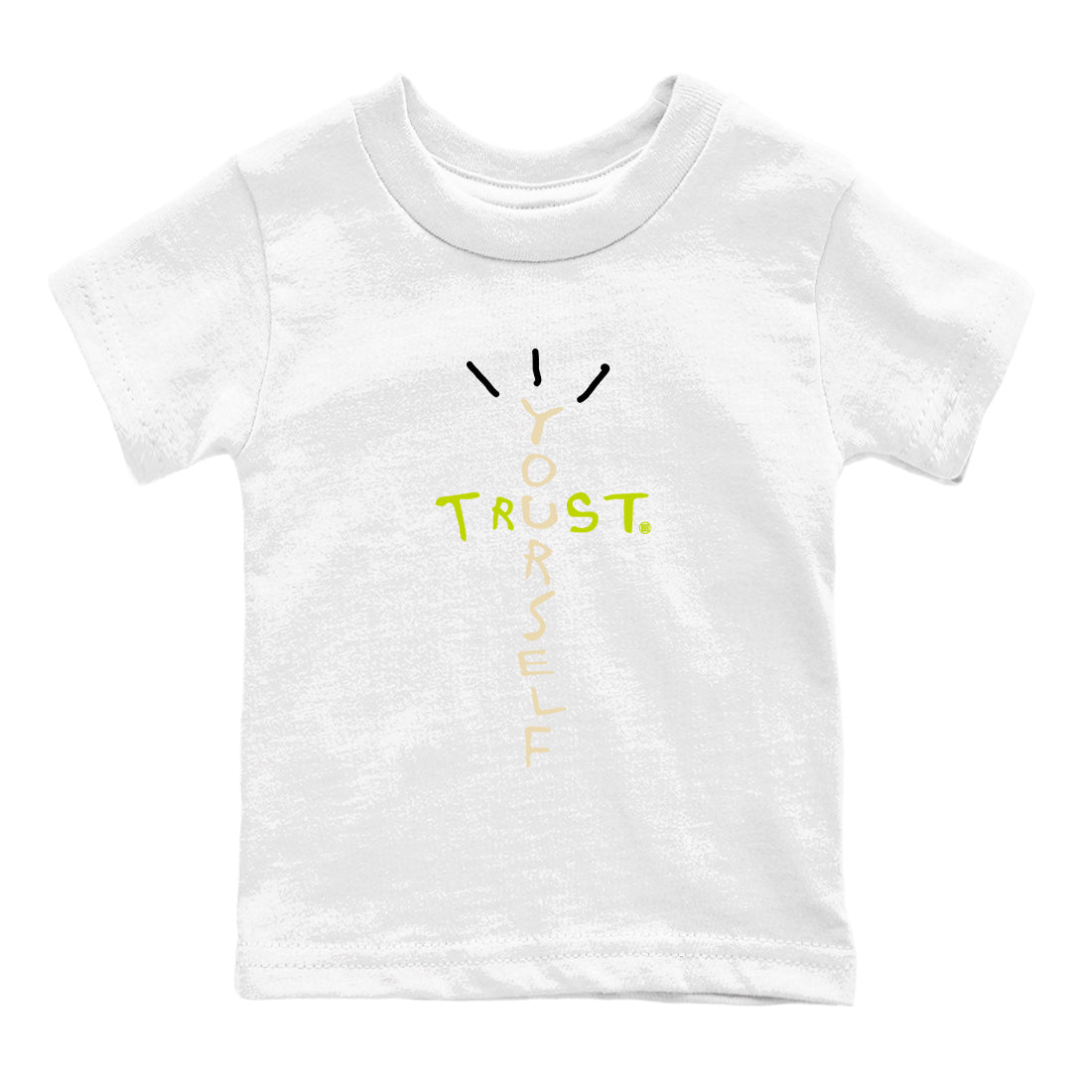 Trust Yourself snkmatch Tees Kids - Jordan Jumpman Jack Travis Scott Bright Cactus