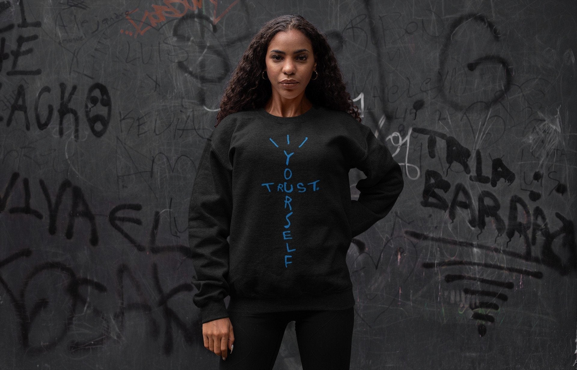 Trust Yourself Unisex Tops - Air Jordan 1 Travis Scott Fragment