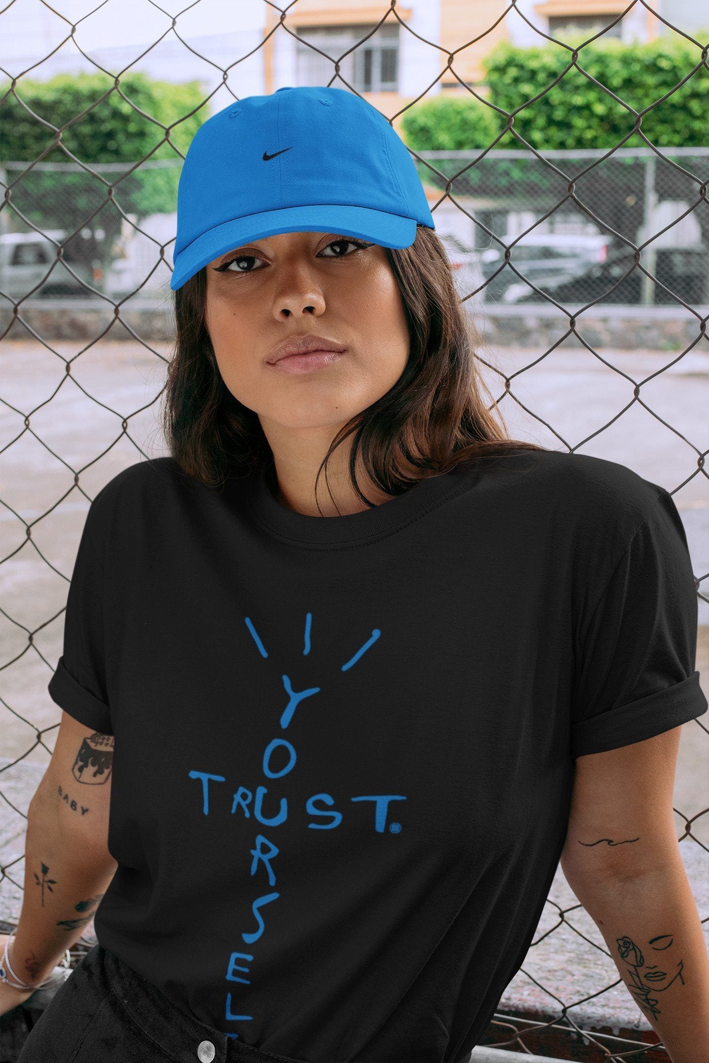 Trust Yourself Unisex Tops - Air Jordan 1 Travis Scott Fragment