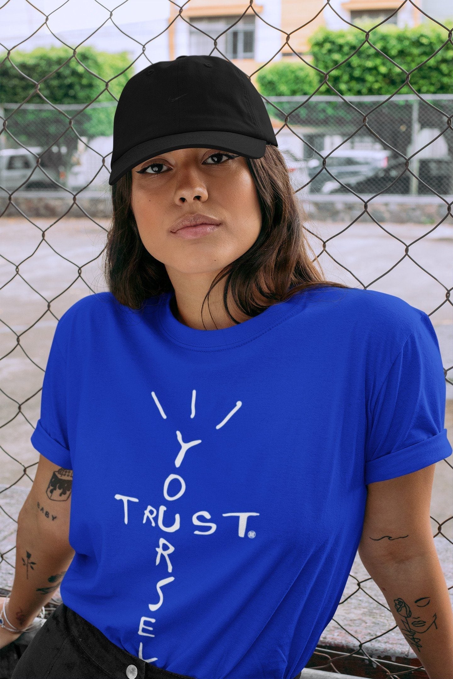 Trust Yourself Unisex Tops - Air Jordan 1 Travis Scott Fragment