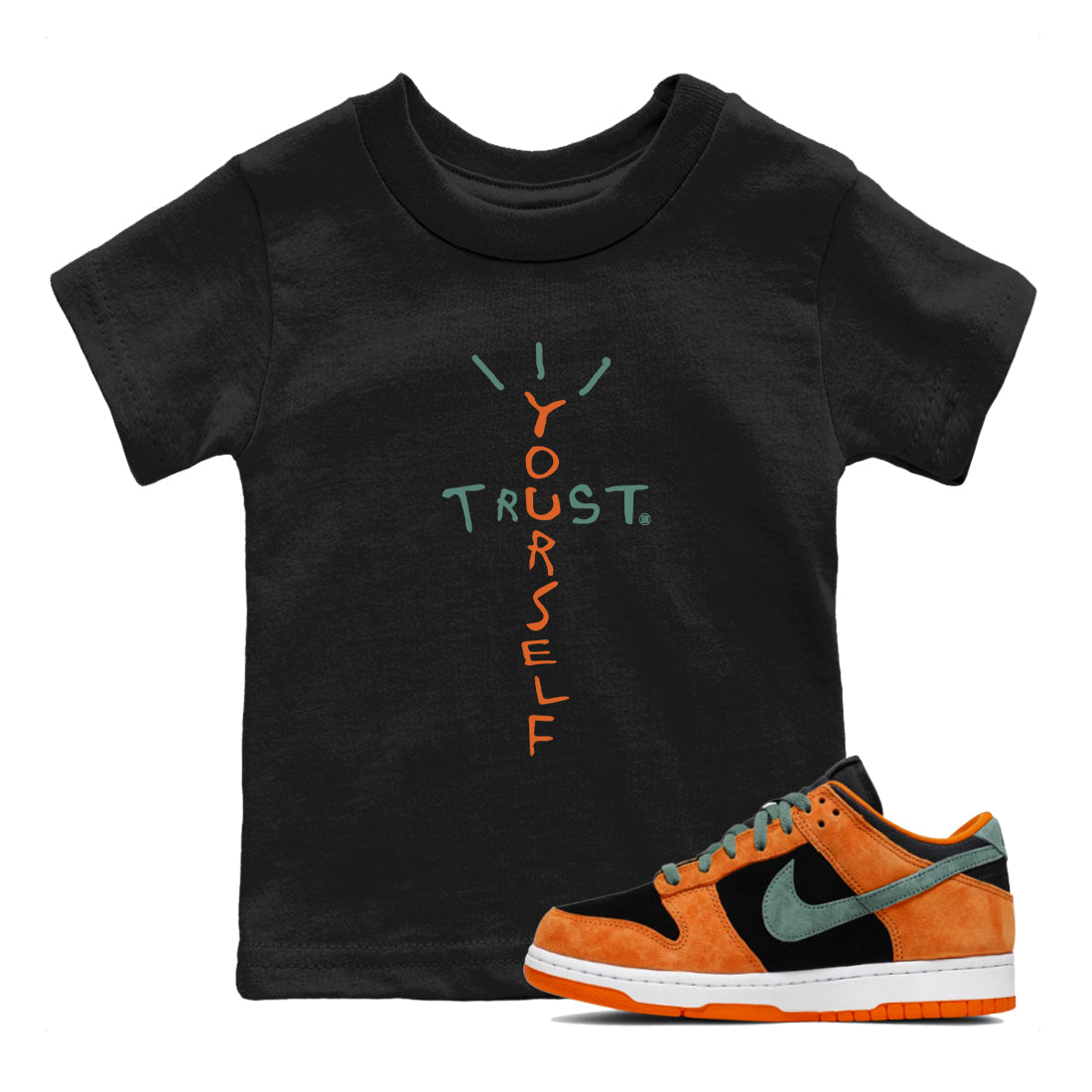 Trust Yourself snkmatch Tees Kids - Dunk Ceramic