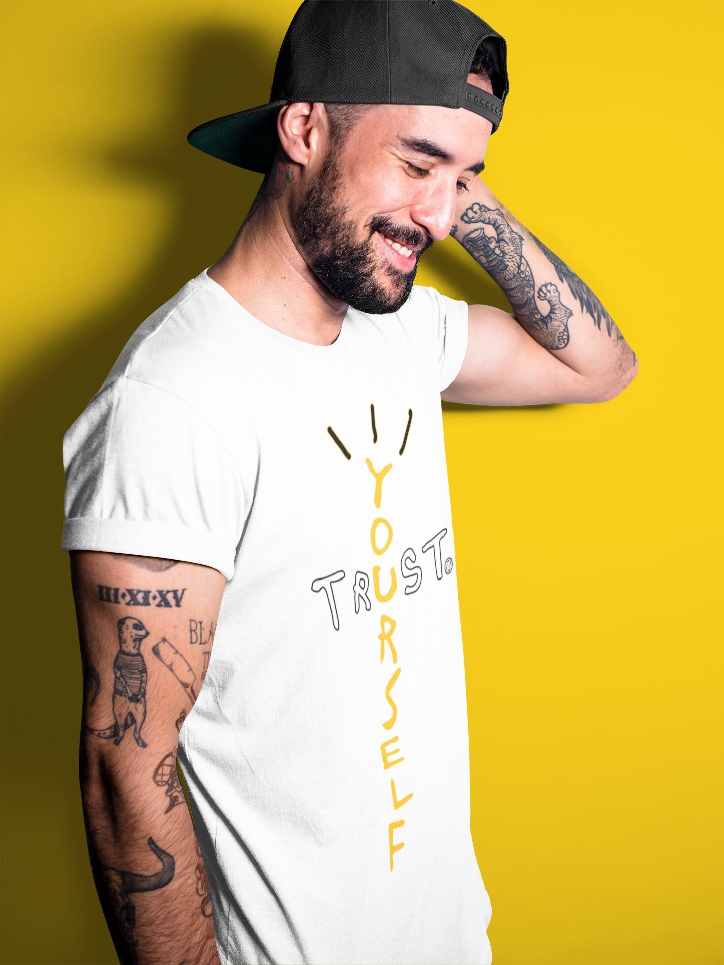 Trust Yourself Unisex Tops - Dunk Championship Goldenrod