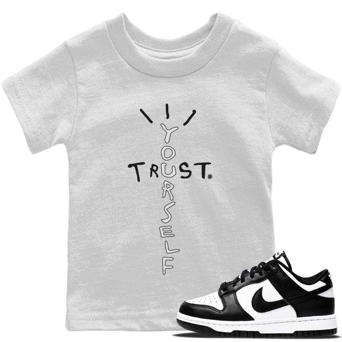 Trust Yourself Kids Tops - Dunk Panda