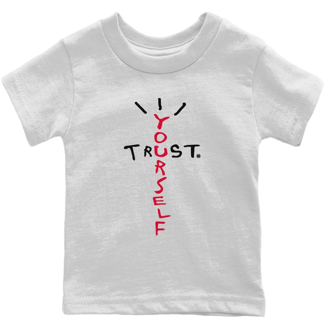 Trust Yourself Kids Tops - Air Jordan 1 Bred Patent