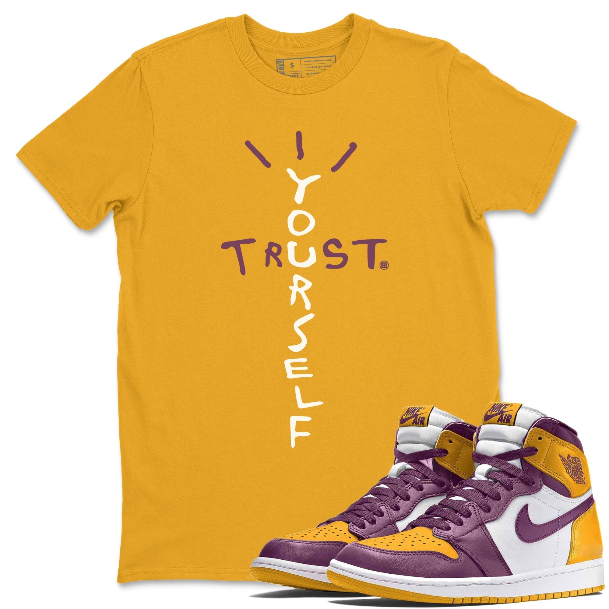 Trust Yourself Unisex Tops - Air Jordan 1 Brotherhood