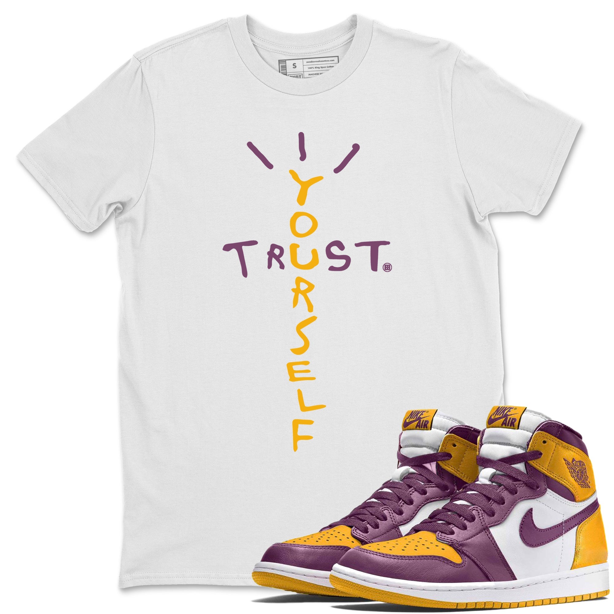 Trust Yourself Unisex Tops - Air Jordan 1 Brotherhood