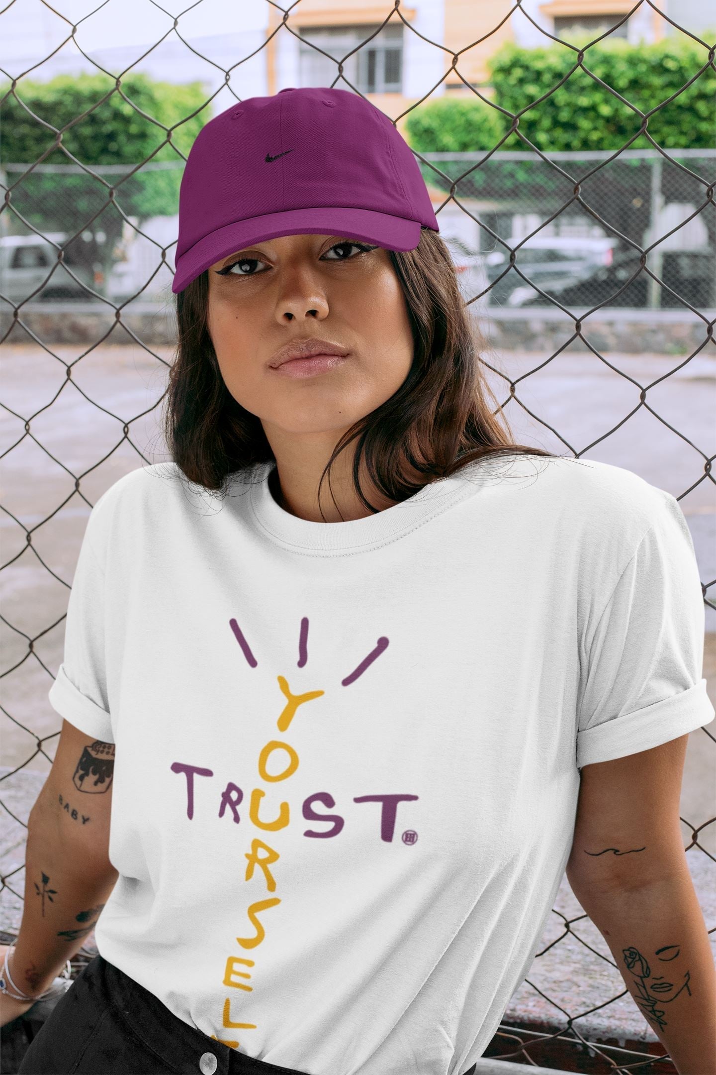 Trust Yourself Unisex Tops - Air Jordan 1 Brotherhood