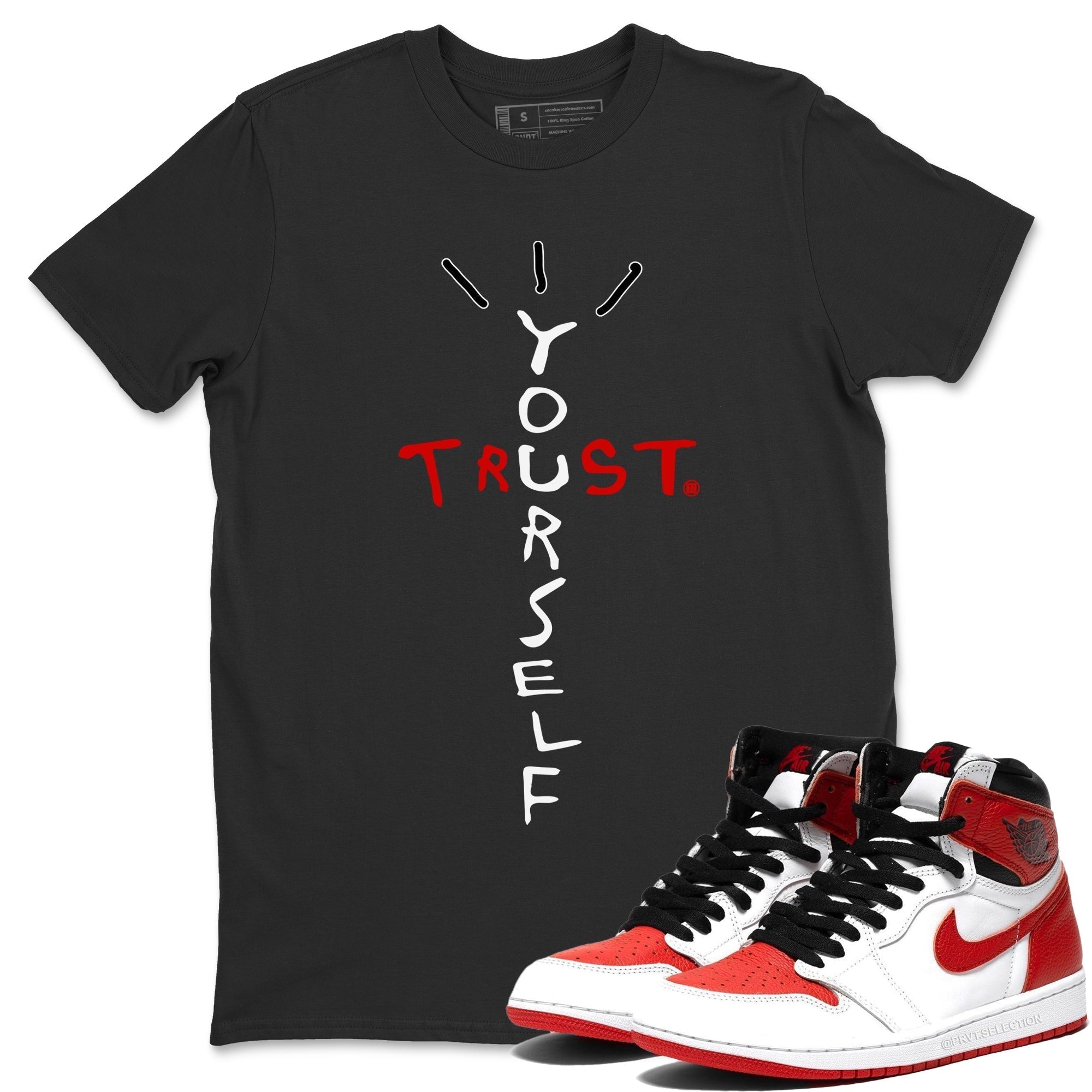 Trust Yourself Unisex Tops - Air Jordan 1 Heritage