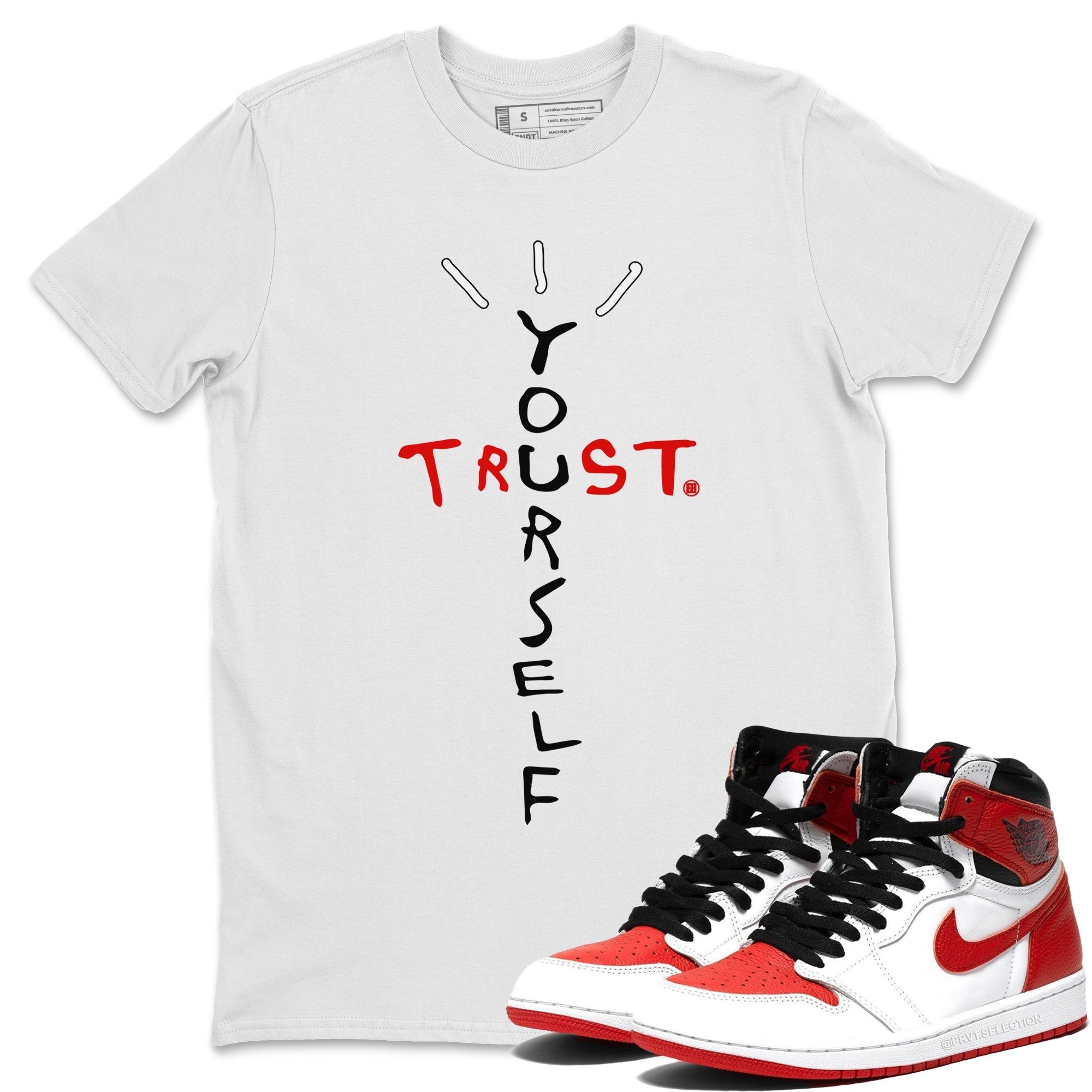 Trust Yourself Unisex Tops - Air Jordan 1 Heritage