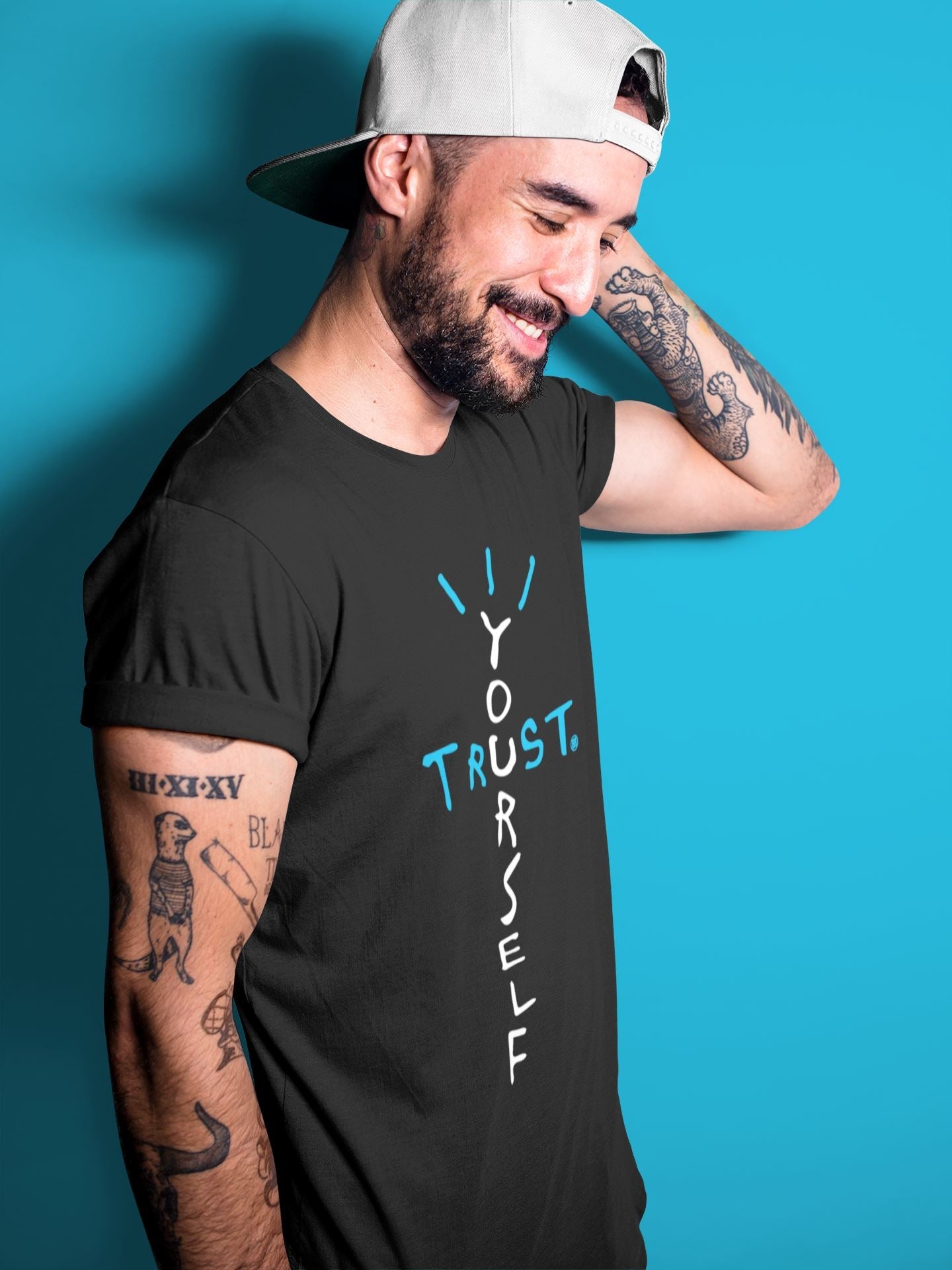 Trust Yourself Unisex Tops - Air Jordan 1 Powder Blue