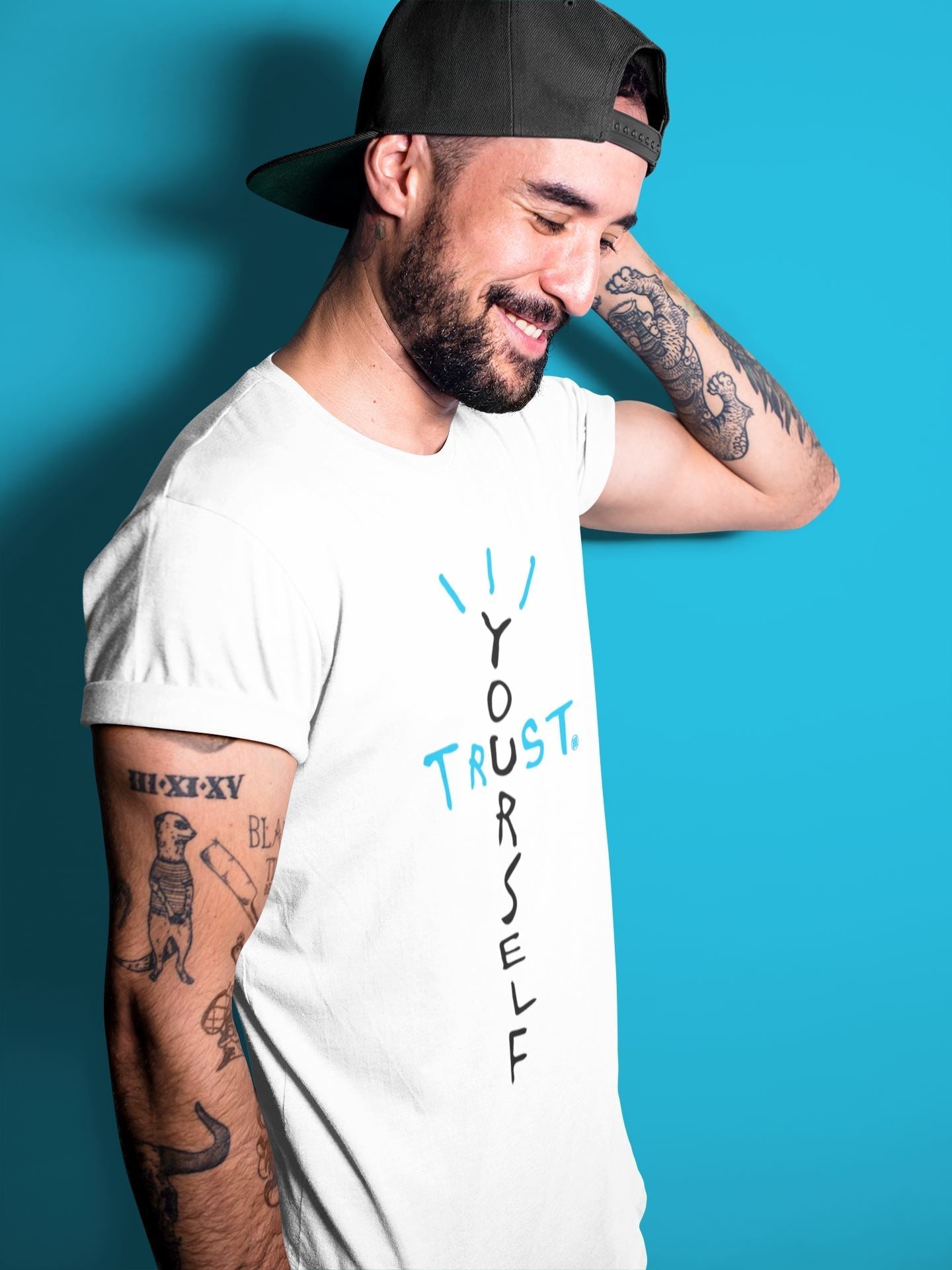 Trust Yourself Unisex Tops - Air Jordan 1 Powder Blue