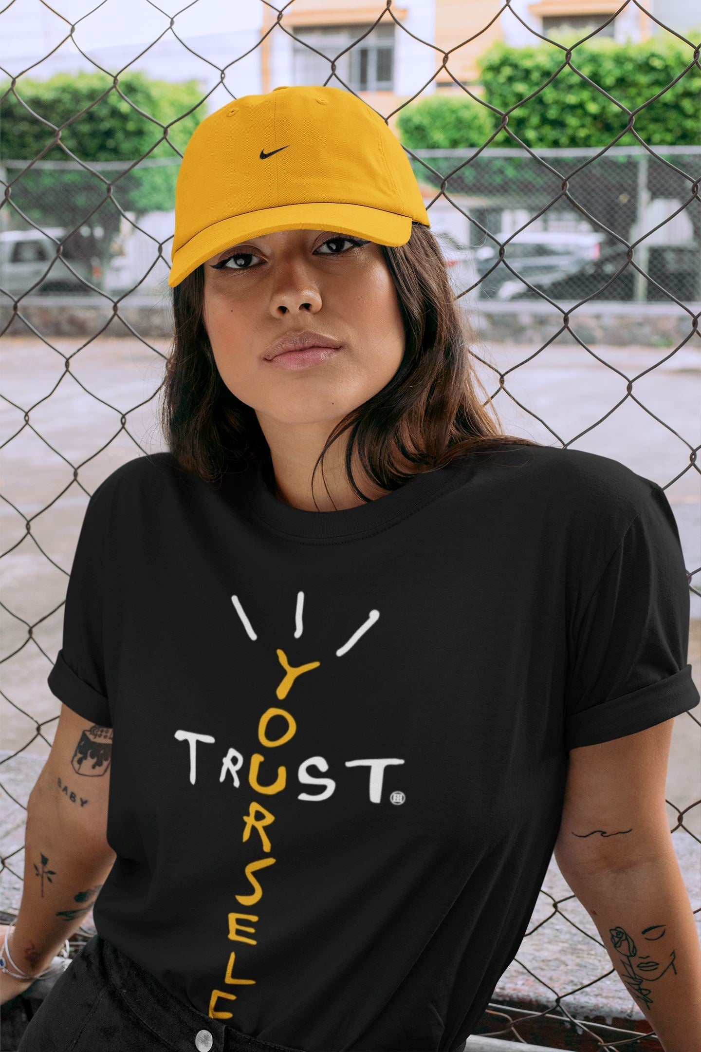 Trust Yourself Unisex Tops - Air Jordan 1 Yellow Toe