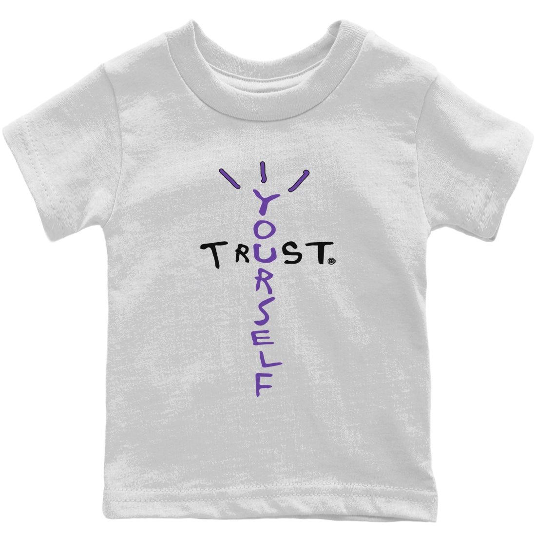 Trust Yourself Kids Tops - Air Jordan 13 Court Purple