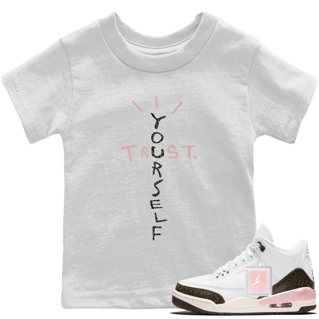 Trust Yourself Kids Tops - Air Jordan 3 Atmosphere