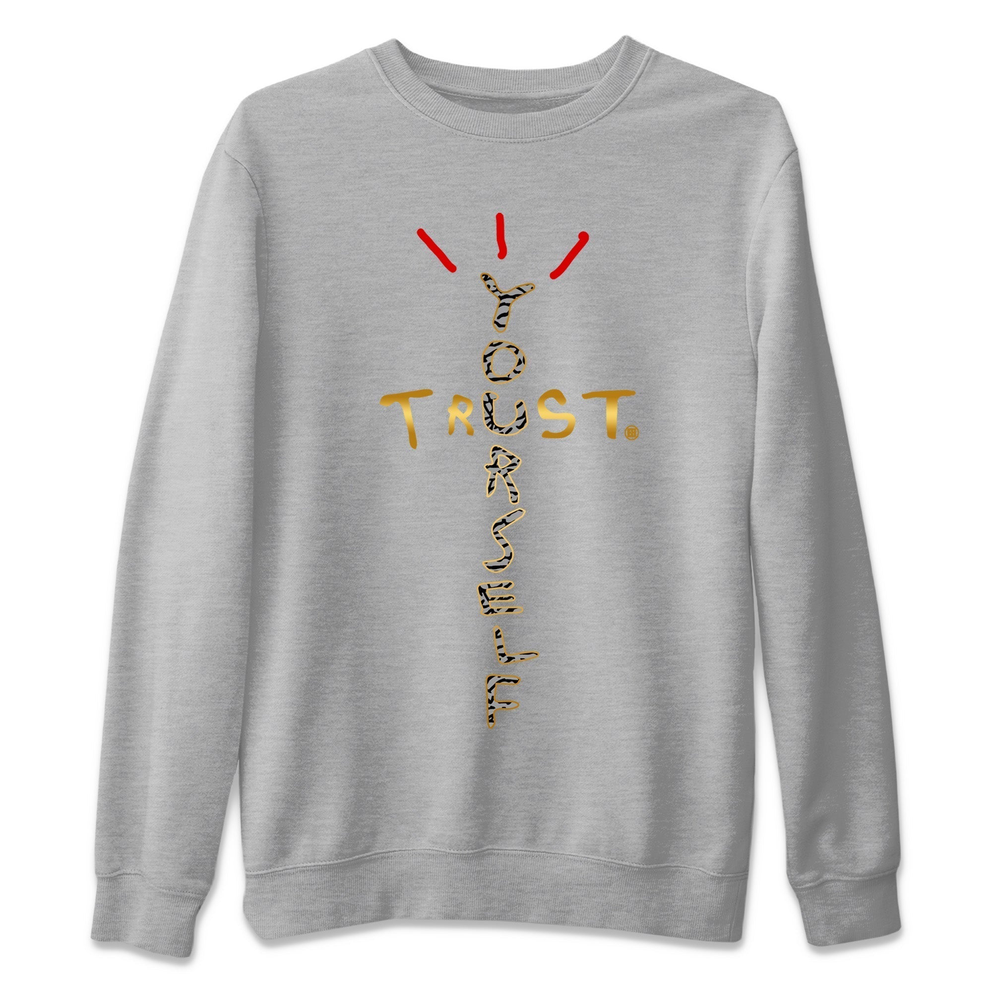 Trust Yourself Unisex Tops - Air Jordan 3 Black Gold