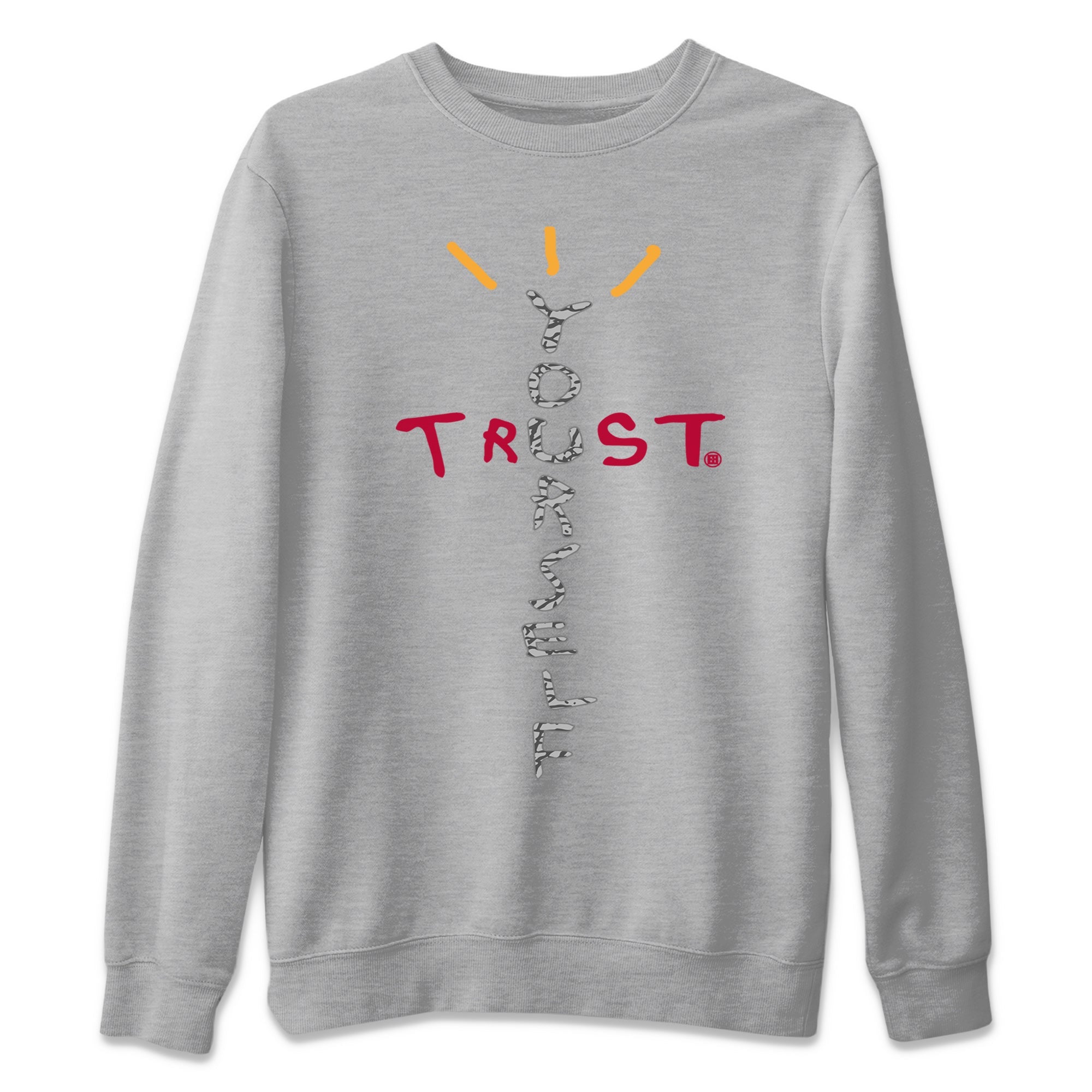 Trust Yourself Unisex Tops - Air Jordan 3 Cardinal