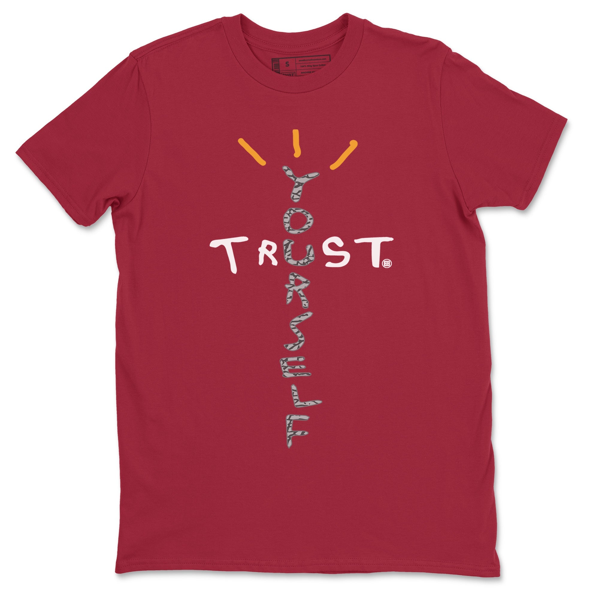 Trust Yourself Unisex Tops - Air Jordan 3 Cardinal