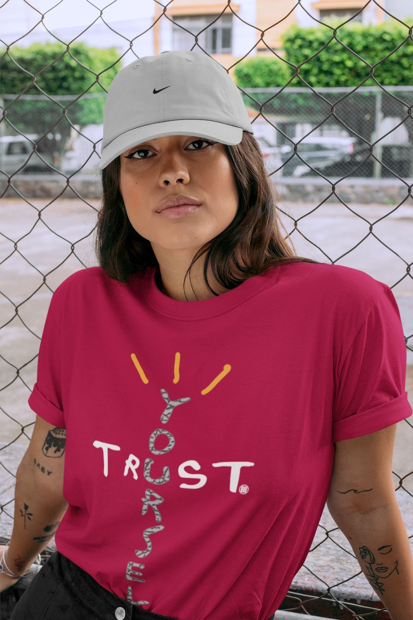 Trust Yourself Unisex Tops - Air Jordan 3 Cardinal
