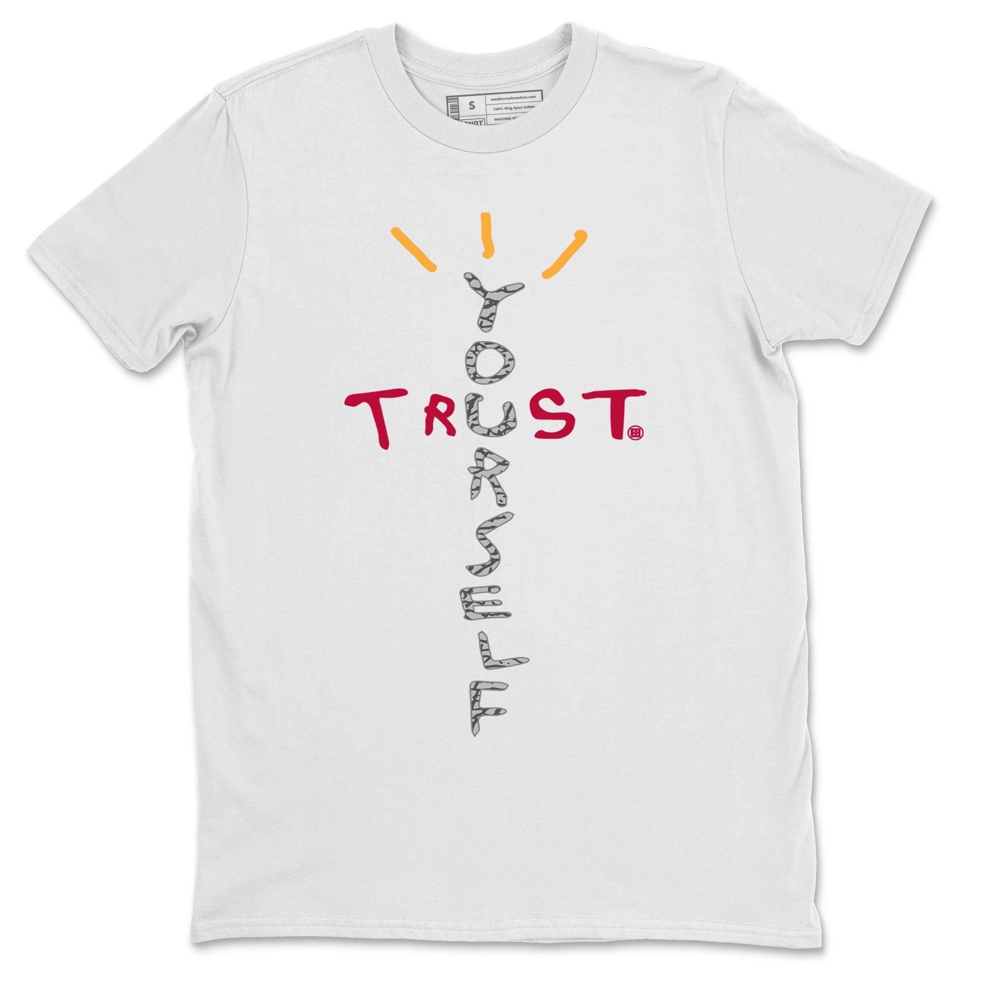 Trust Yourself Unisex Tops - Air Jordan 3 Cardinal
