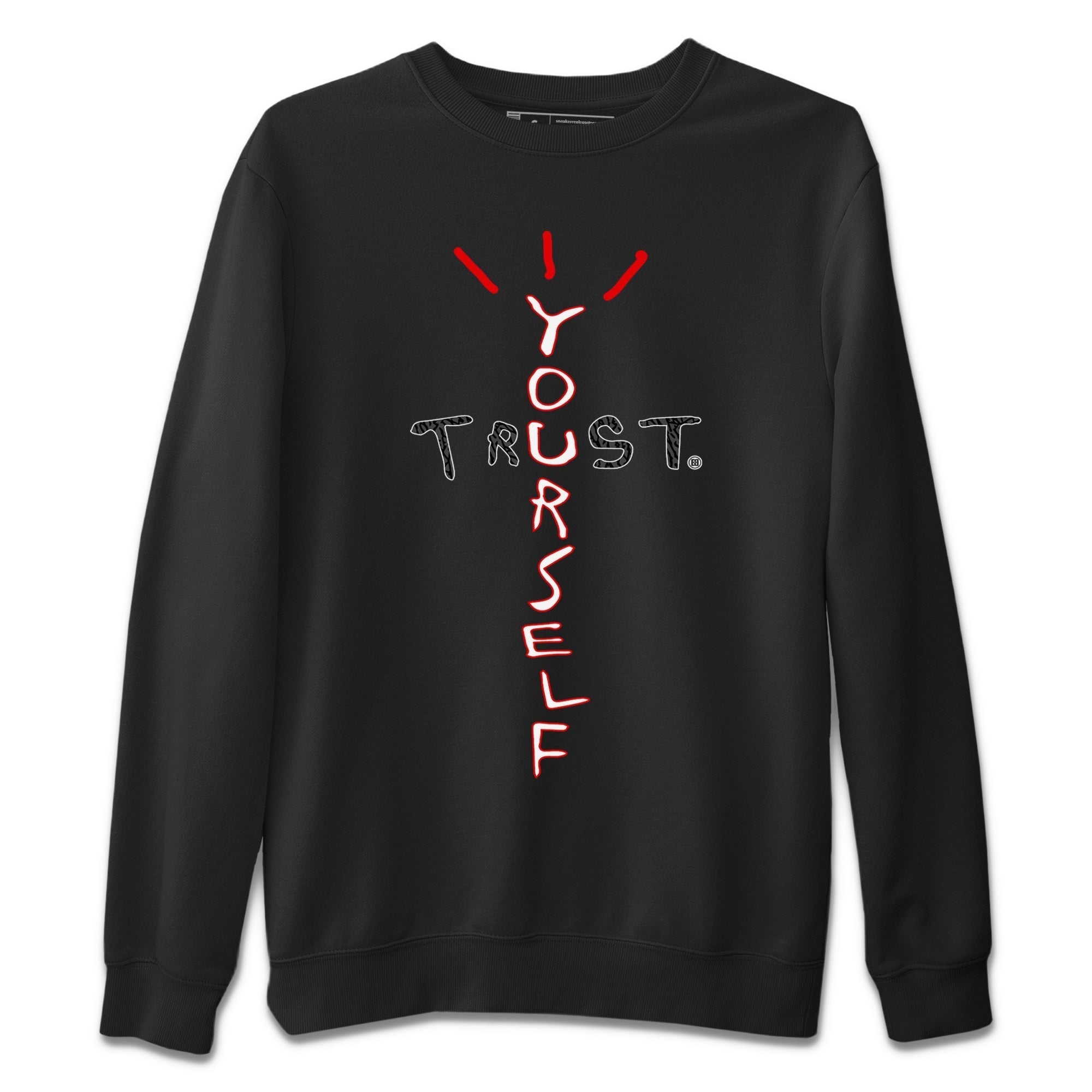 Trust Yourself Unisex Tops - Air Jordan 3 Fire Red