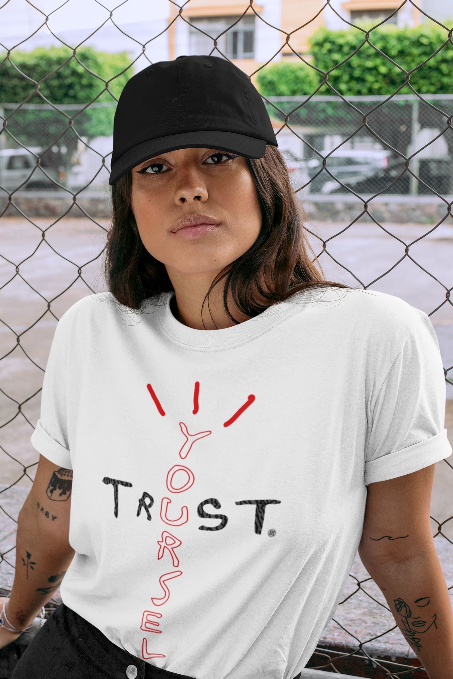 Trust Yourself Unisex Tops - Air Jordan 3 Fire Red