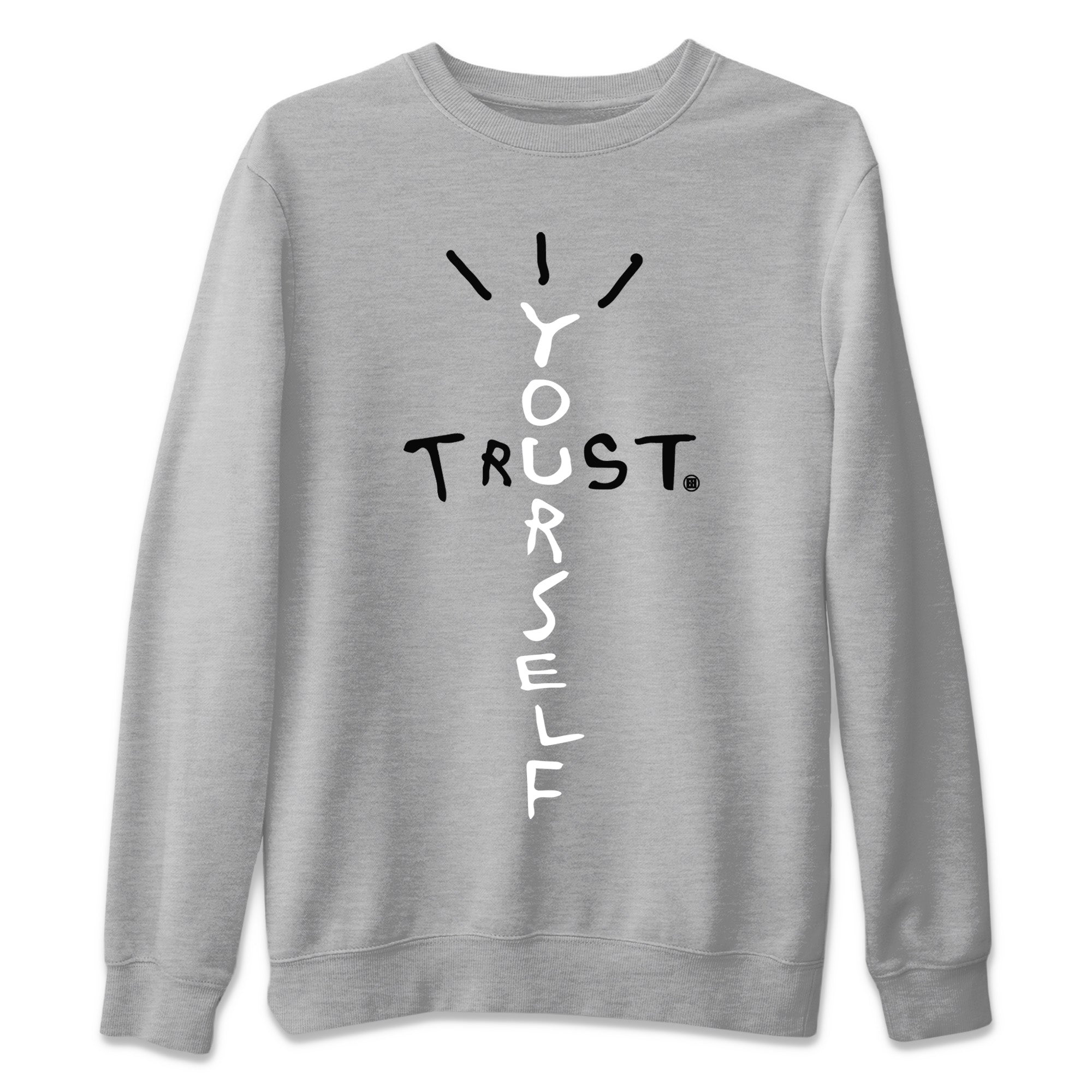 Trust Yourself Unisex Tops - Air Jordan 4 Black Canvas