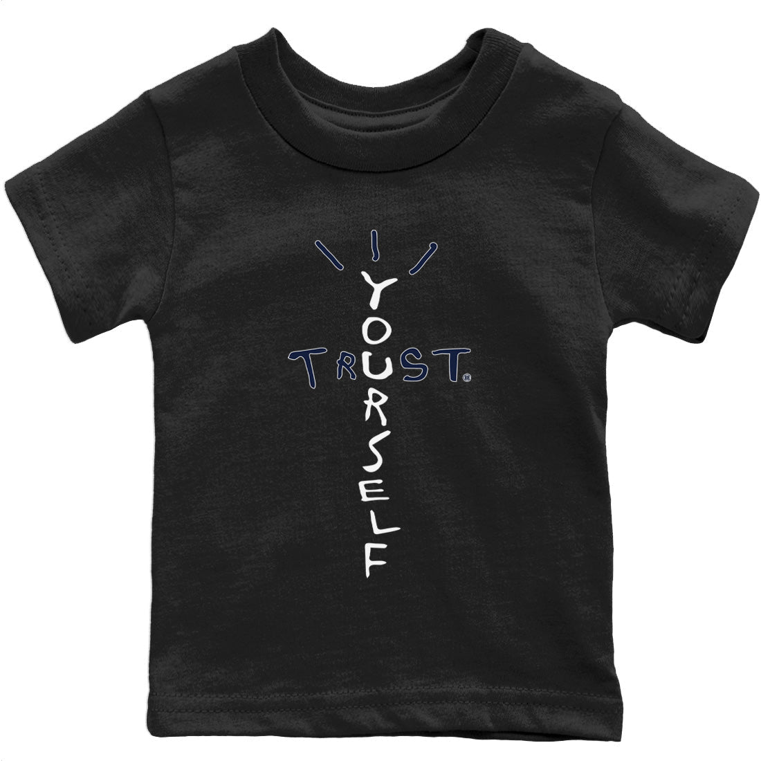 Trust Yourself Kids Tops - Air Jordan 6 Midnight Navy