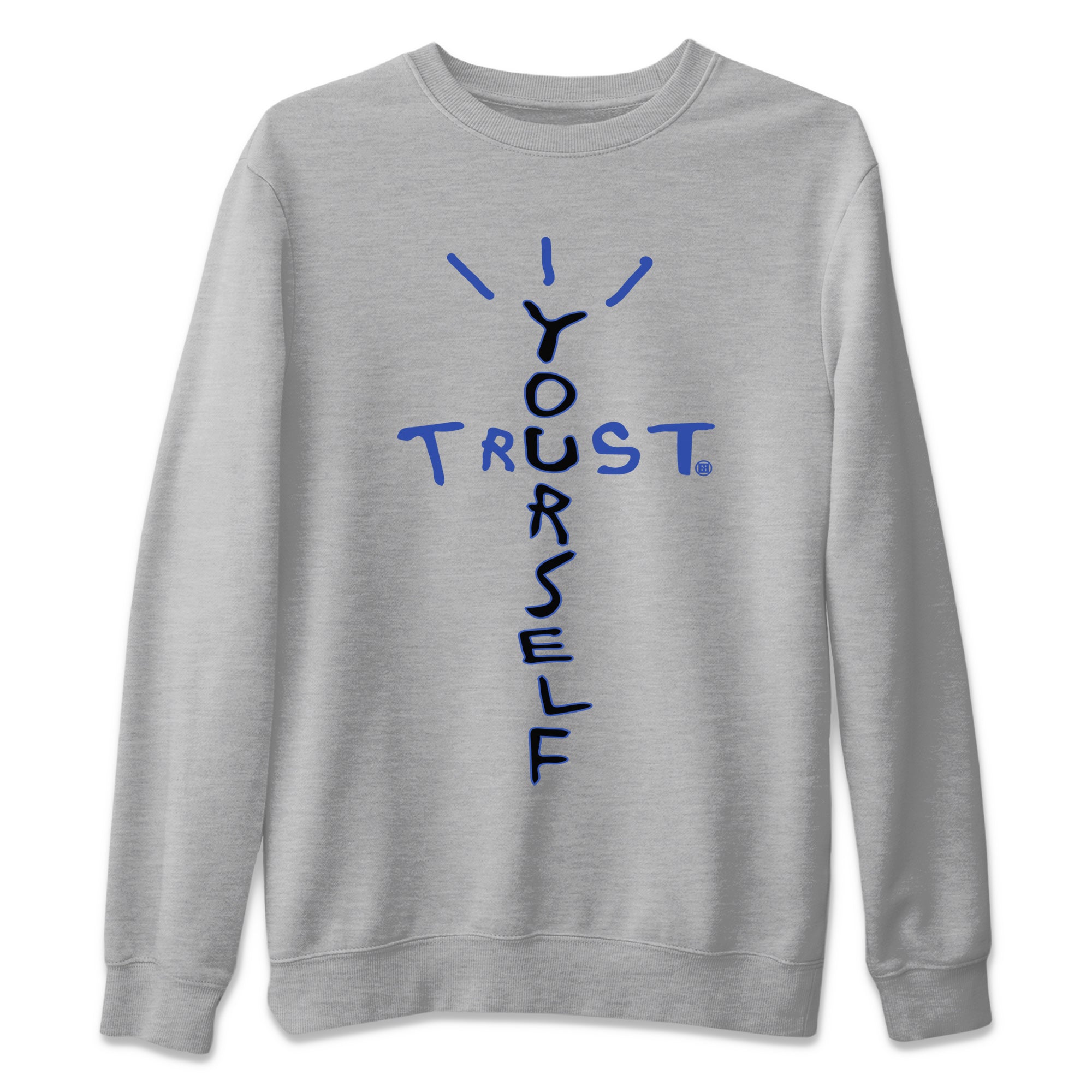 Trust Yourself Unisex Tops - Yeezy 350 Dazzling Blue