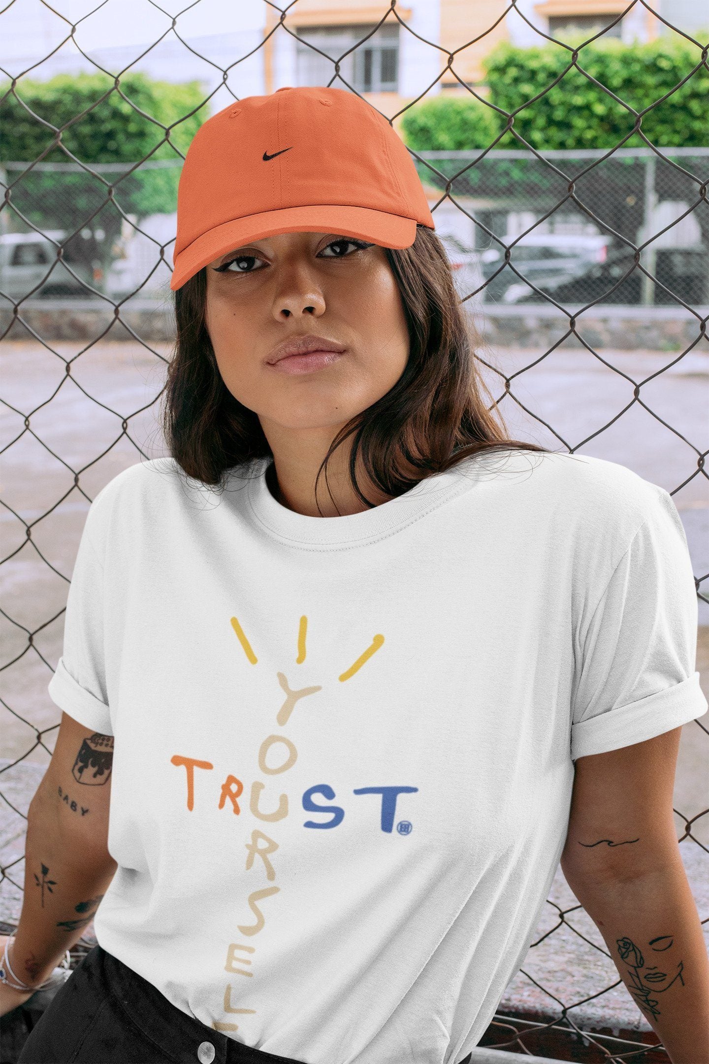 Trust Yourself Unisex Tops - Yeezy 350 MX Oat