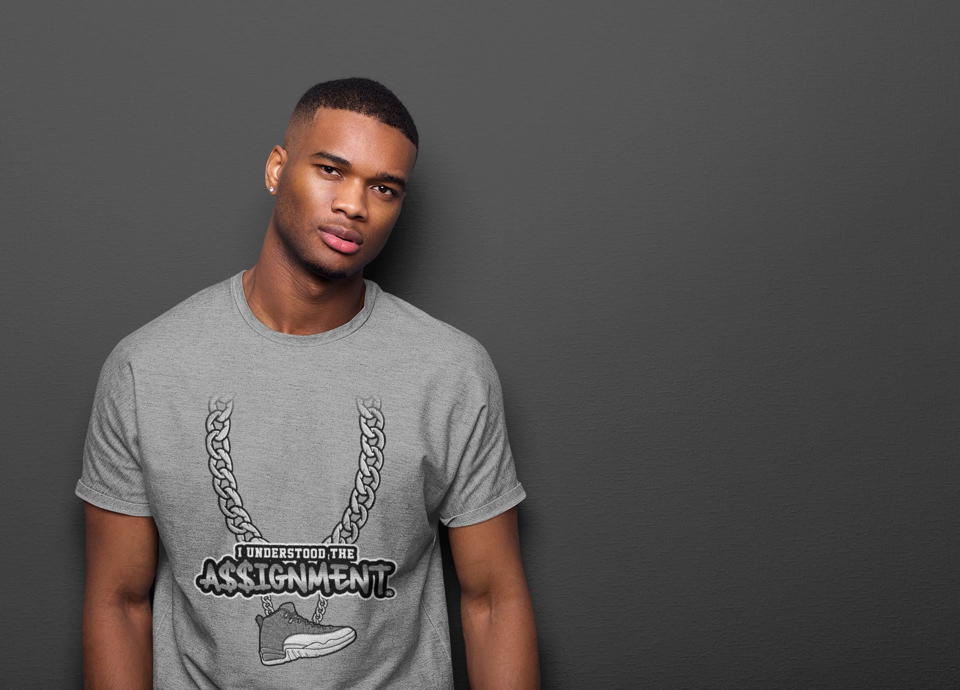 Understood Assignment Unisex Tops - Air Jordan 12 Stealth