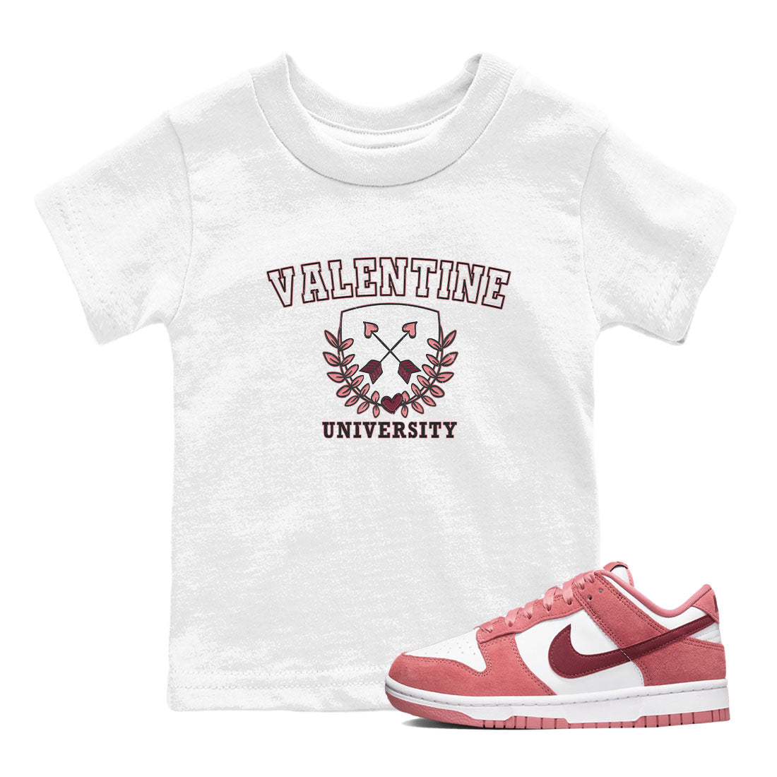 University snkmatch Tees Kids - Dunk Valentines Day 2024