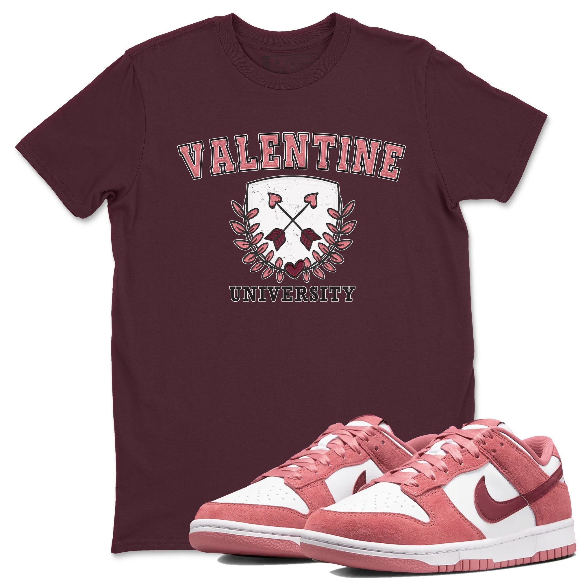 University snkmatch Tees - Dunk Valentines Day 2024