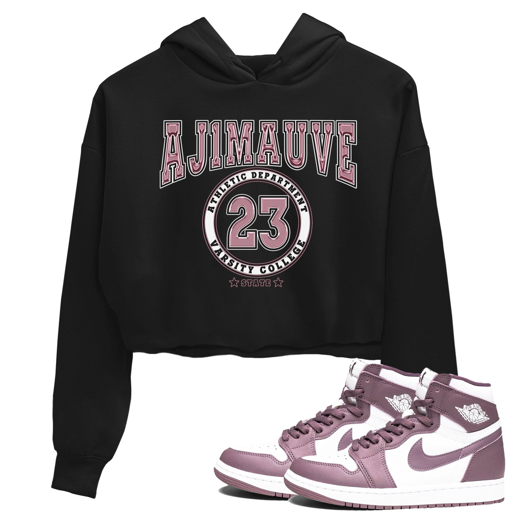 Varsity snkmatch Women's Top - Air Jordan 1 Mauve