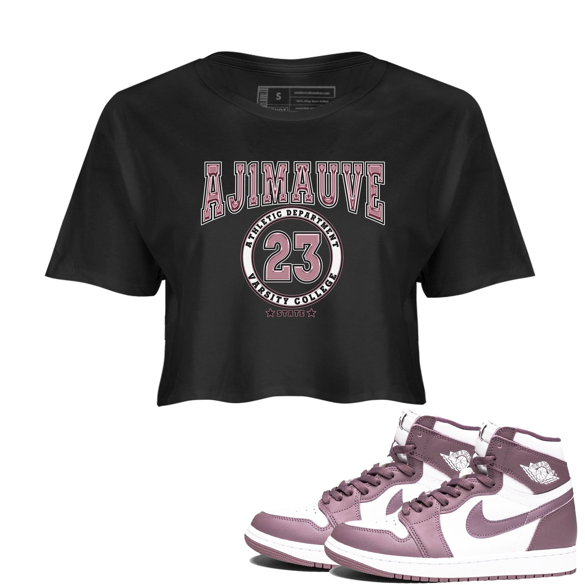 Varsity snkmatch Women's Top - Air Jordan 1 Mauve