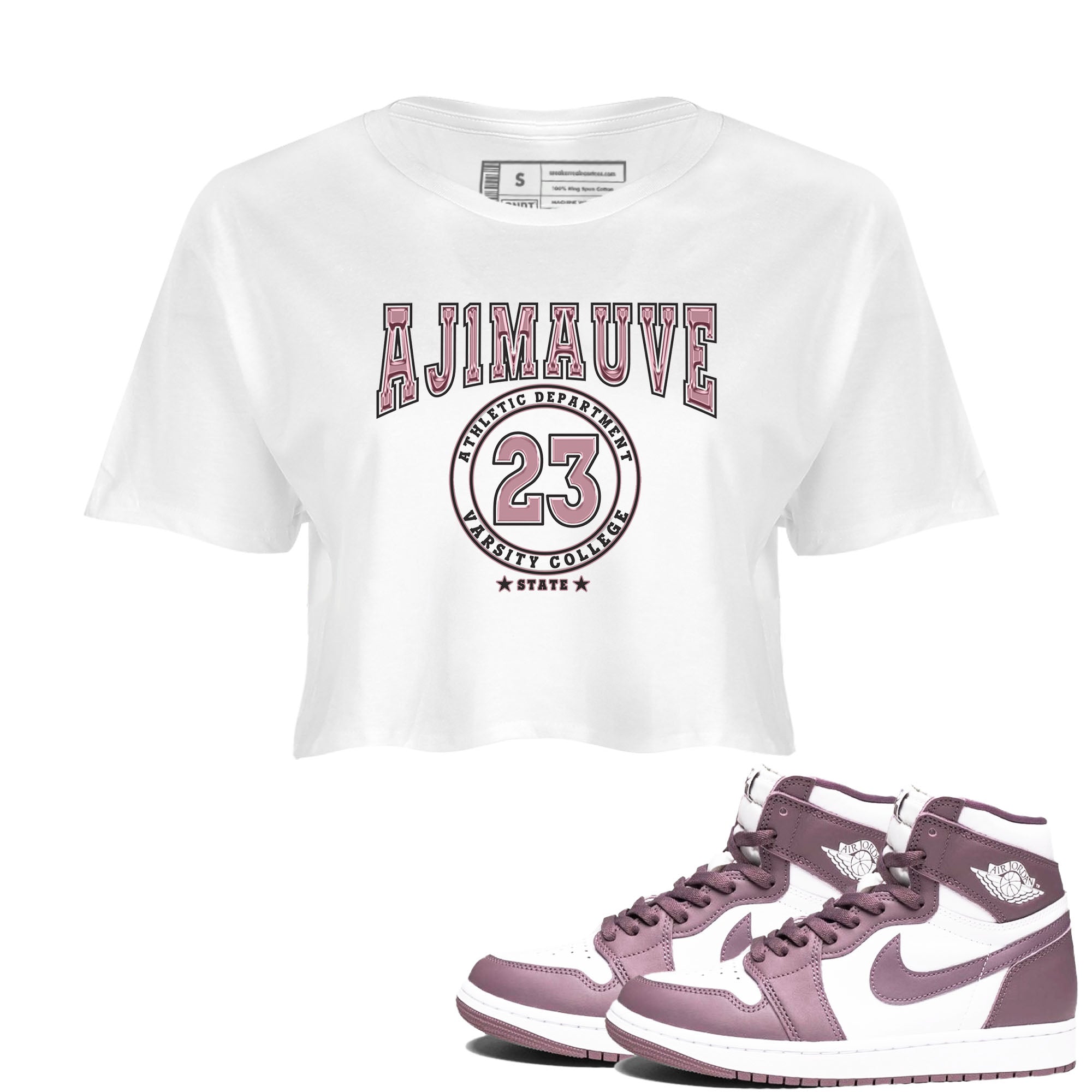 Varsity snkmatch Women's Top - Air Jordan 1 Mauve