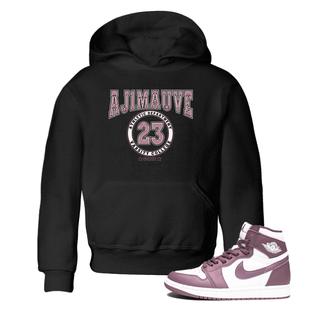 Varsity snkmatch Tee Kids - Air Jordan 1 Mauve