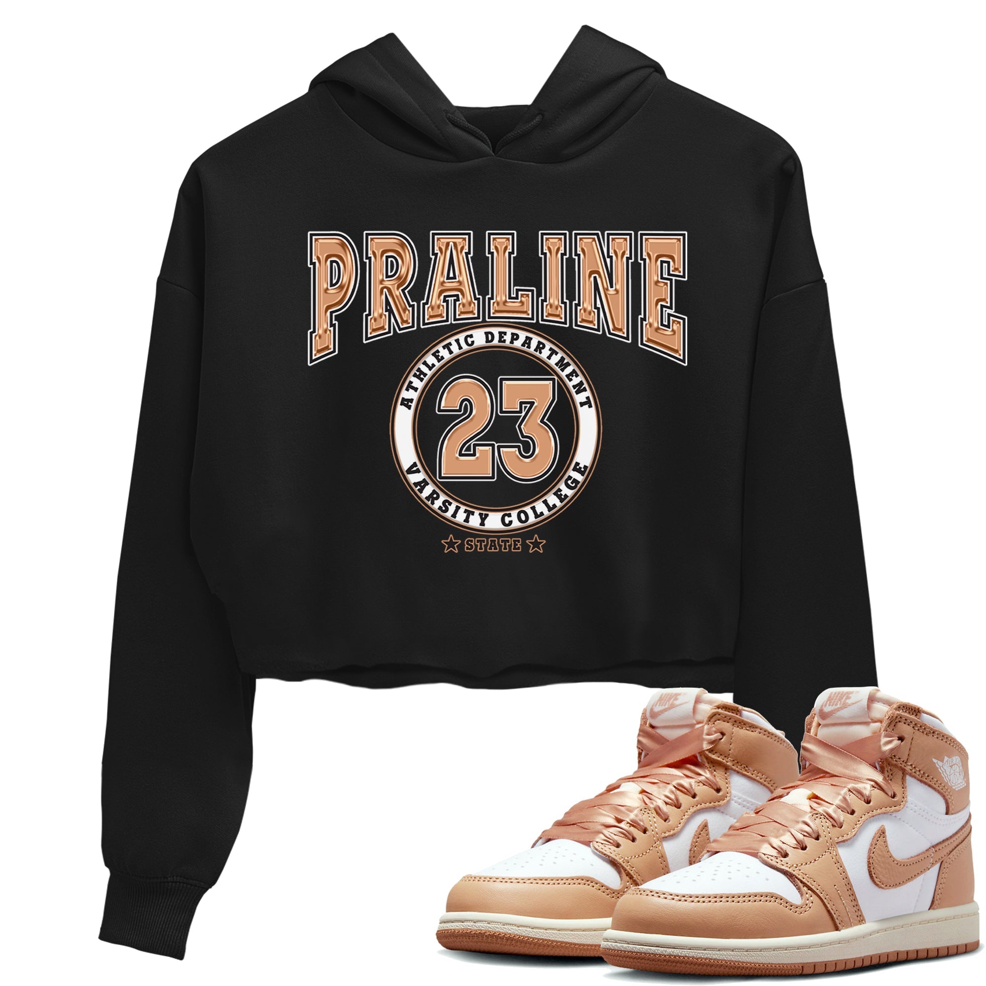 Varsity snkmatch Women's Top - Air Jordan 1 Praline