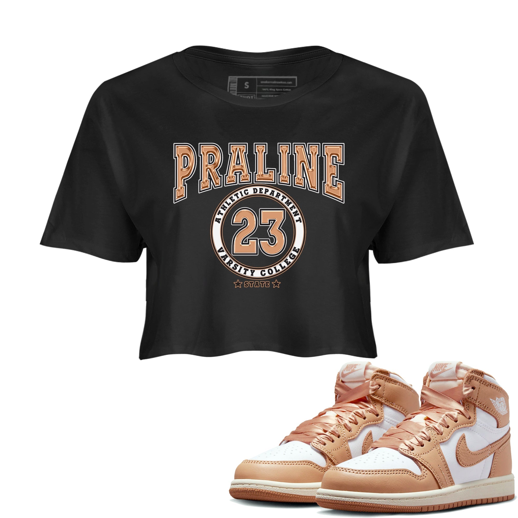Varsity snkmatch Women's Top - Air Jordan 1 Praline