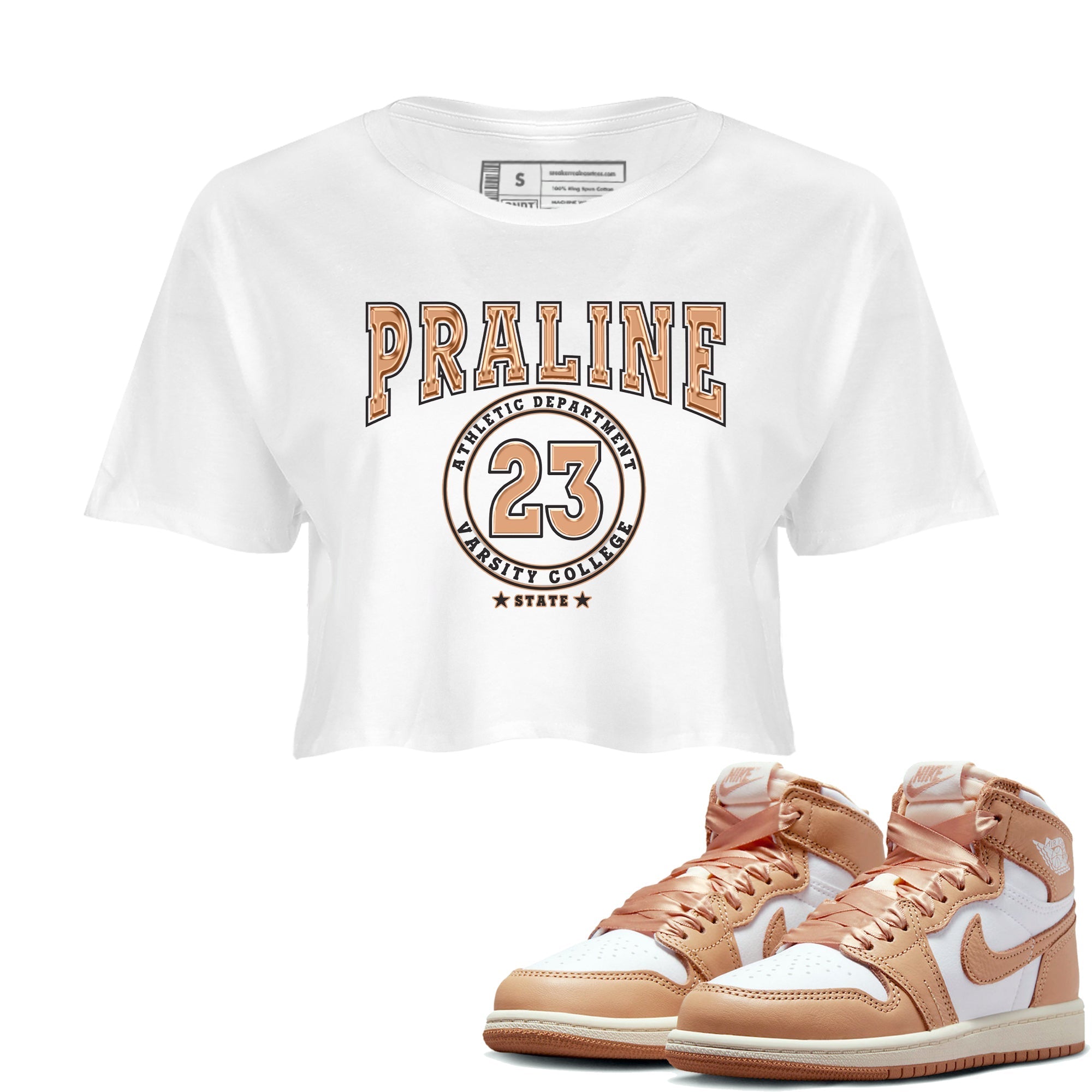 Varsity snkmatch Women's Top - Air Jordan 1 Praline