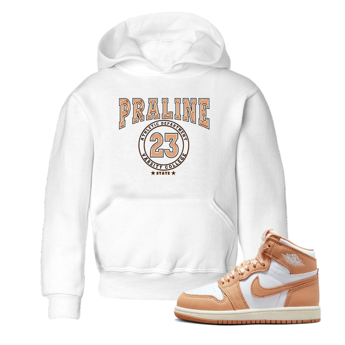 Varsity snkmatch Tee Kids - Air Jordan 1 Praline