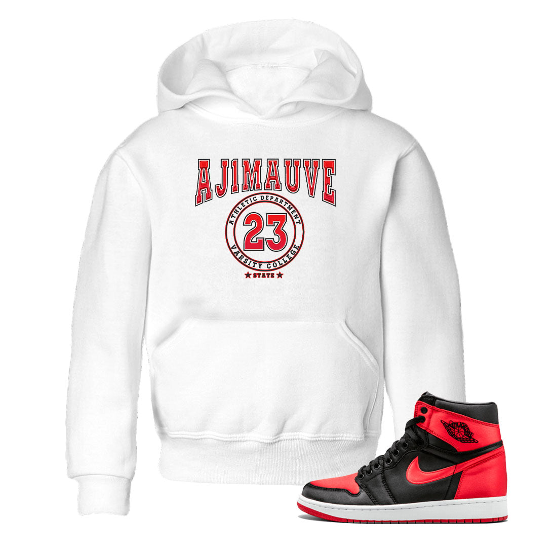 Varsity snkmatch Tee Kids - Air Jordan 1 Satin Bred
