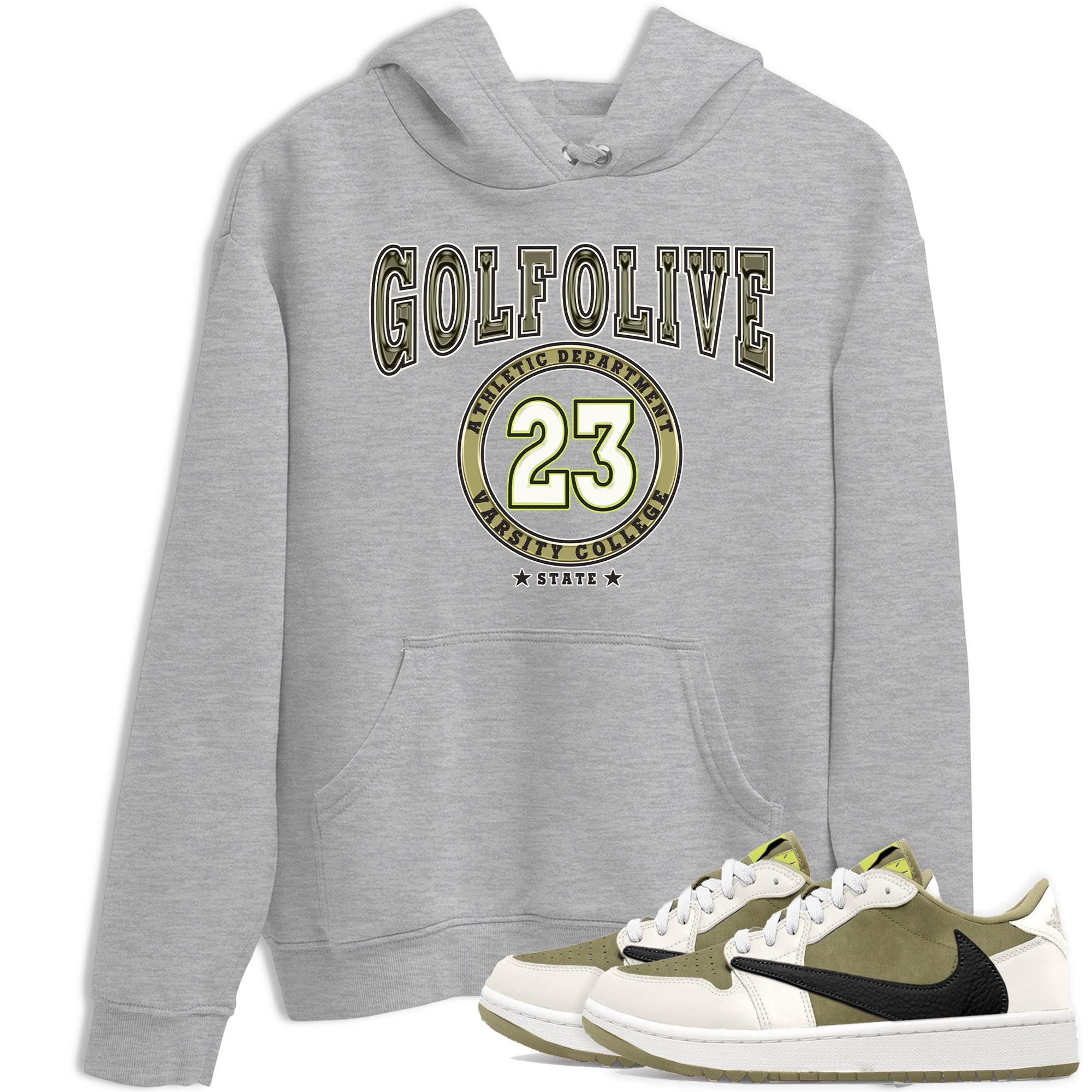 Varsity snkmatch Tee - Air Jordan 1 Travis Scott Golf