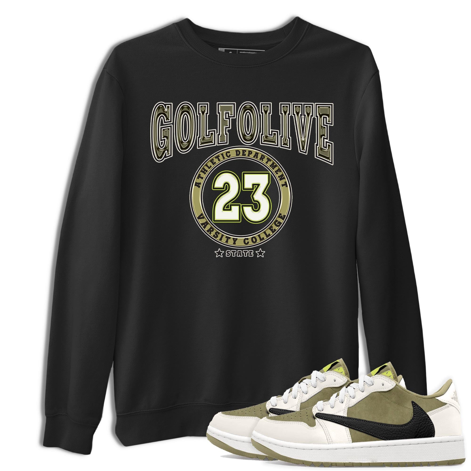 Varsity snkmatch Tee - Air Jordan 1 Travis Scott Golf