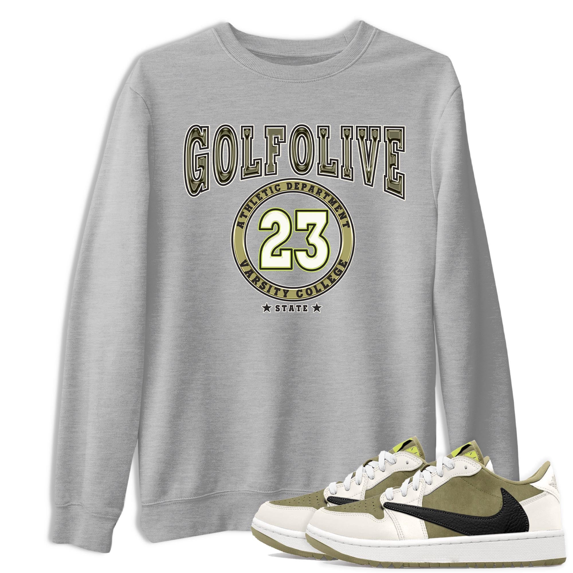 Varsity snkmatch Tee - Air Jordan 1 Travis Scott Golf