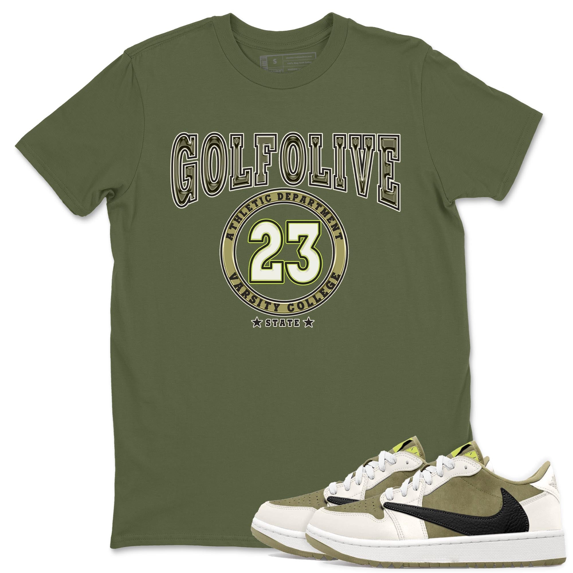 Varsity snkmatch Tee - Air Jordan 1 Travis Scott Golf